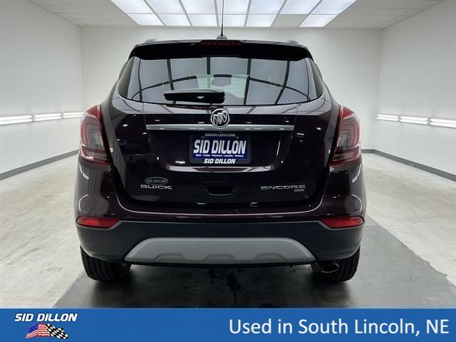 Used 2018 Black Cherry Metallic Buick Preferred image 5