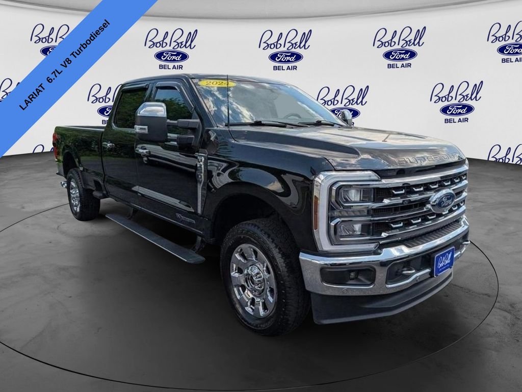 Used 2024 Black Ford Lariat image 1