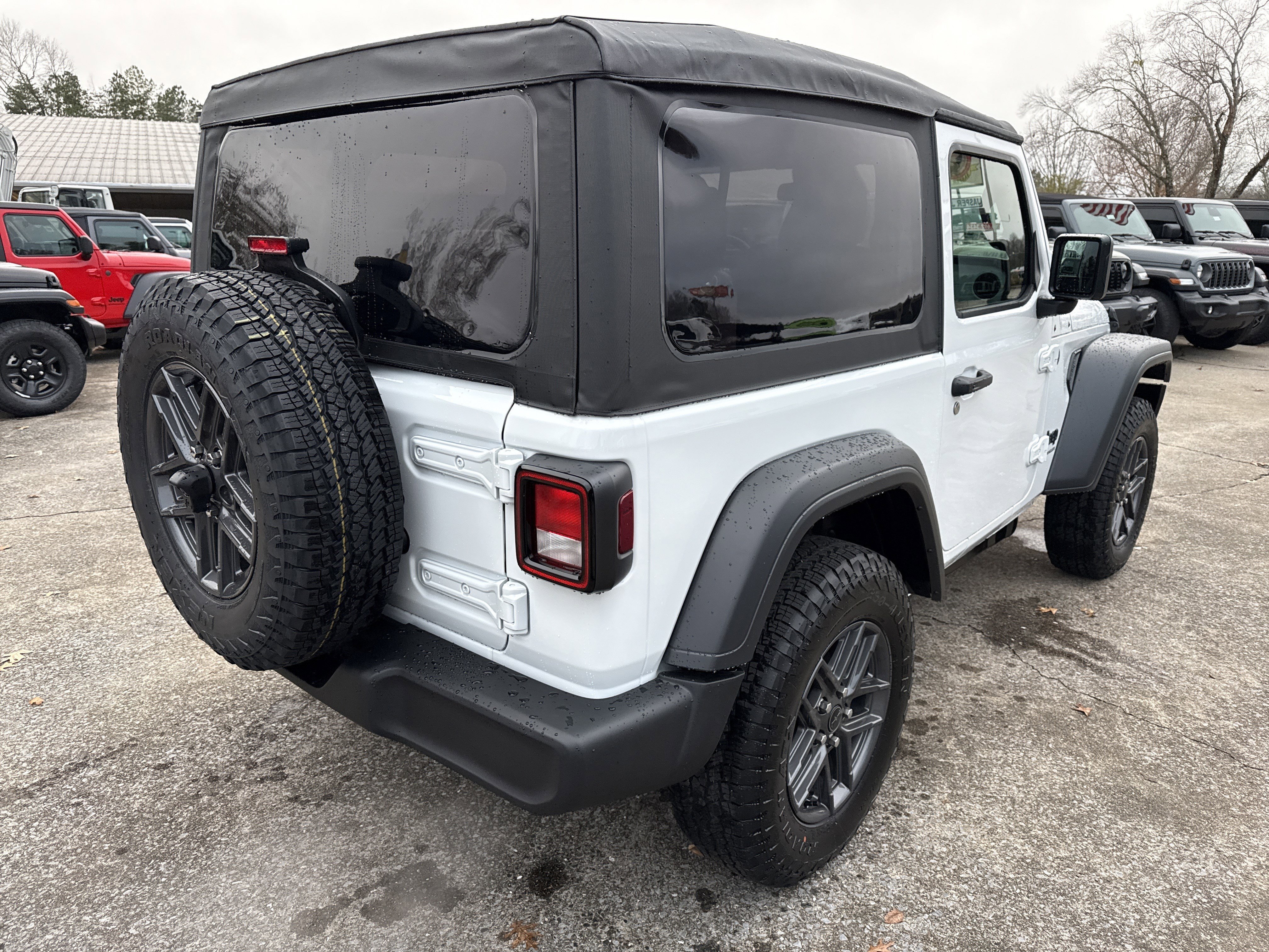 New 2026 Bright White Clearcoat Jeep Sport S image 7