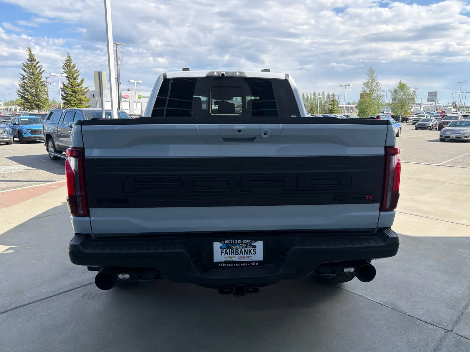 Used 2025 White Ford Raptor image 4