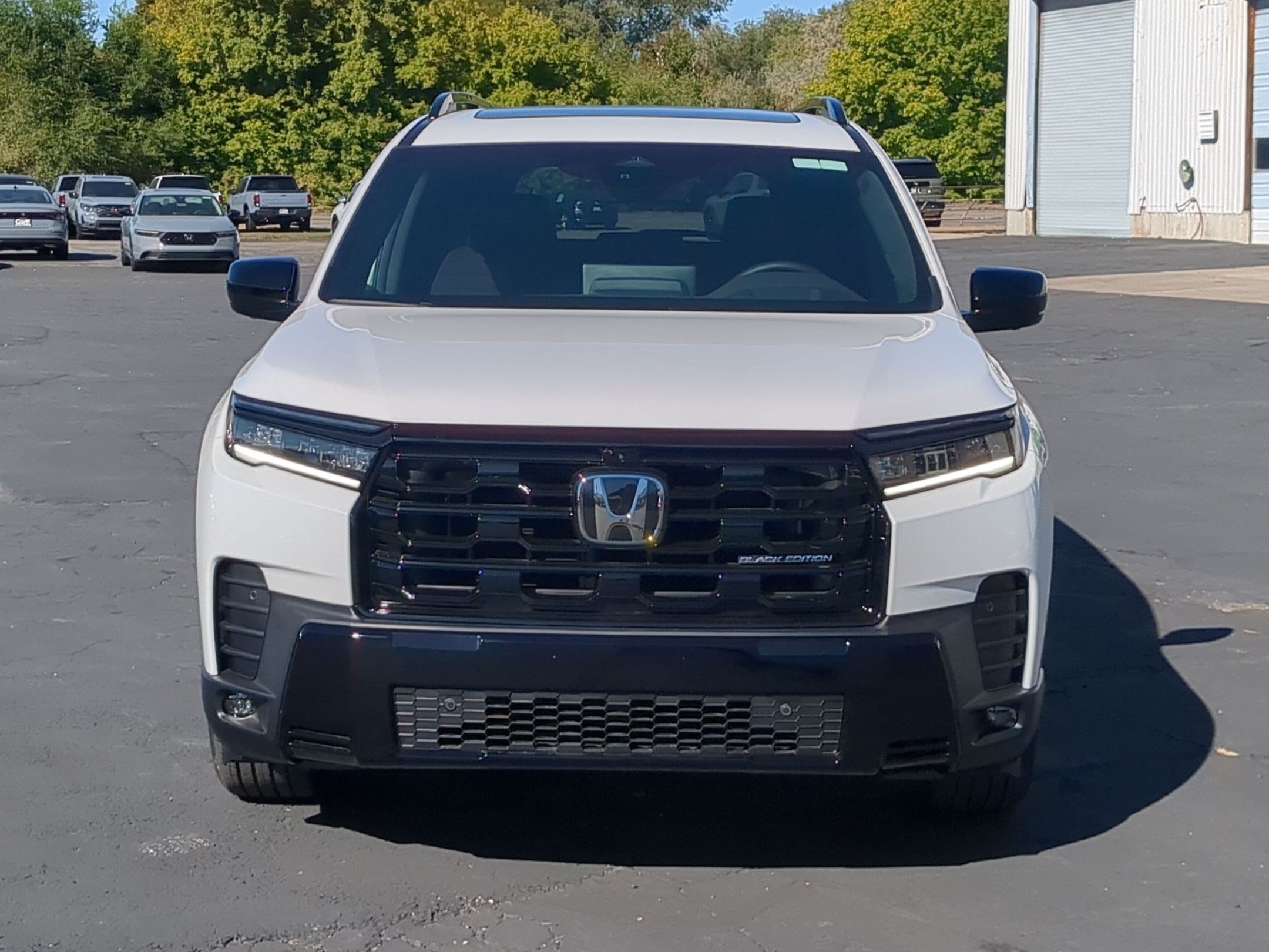 New 2026 Platinum White Pearl Honda Black Edition image 9