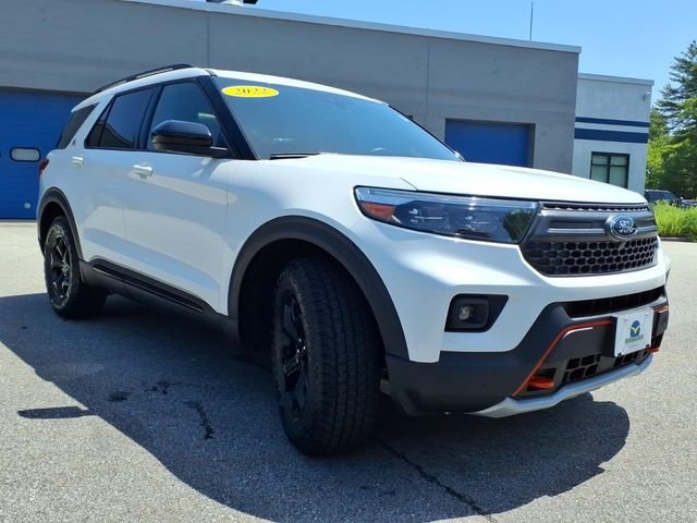 Used 2022 White Metallic Ford Timberline image 6