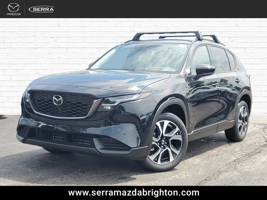 New 2026 Jet Black Mica Mazda 2.5 S Preferred AWD image 1