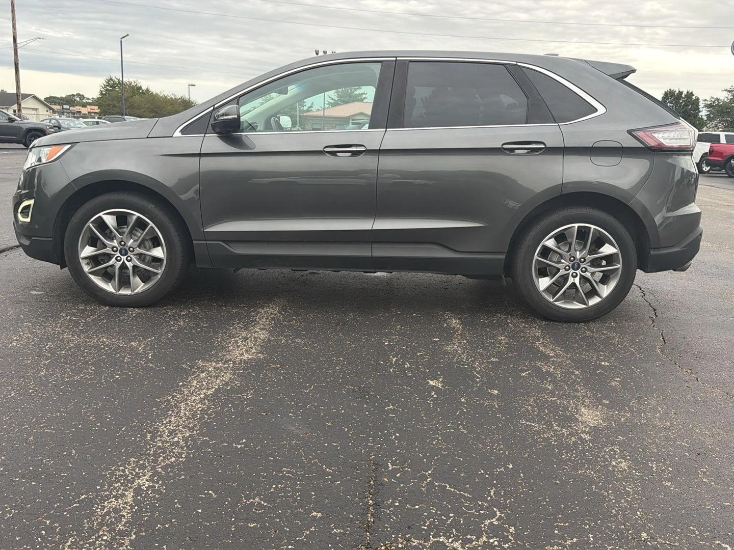 Used 2015 Magnetic Metallic FORD Titanium image 8