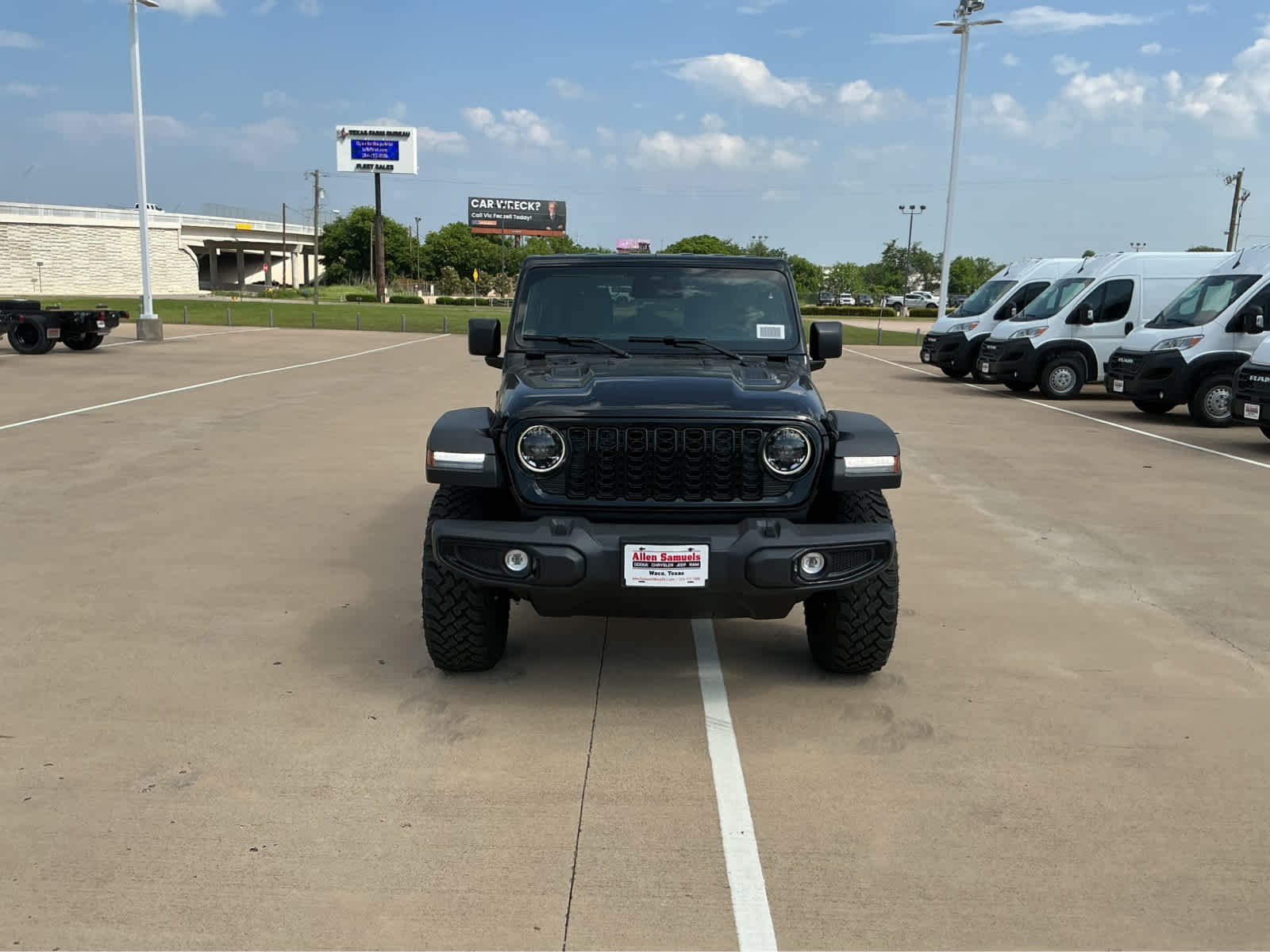 New 2026 Black Clear-Coat Exterior Paint Jeep Willys image 3