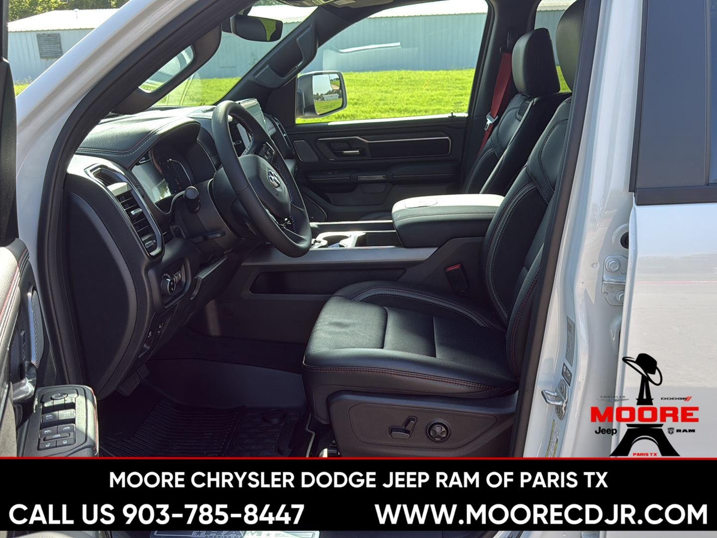 New 2026 Bright White Clear-Coat Exterior Paint RAM Laramie image 13