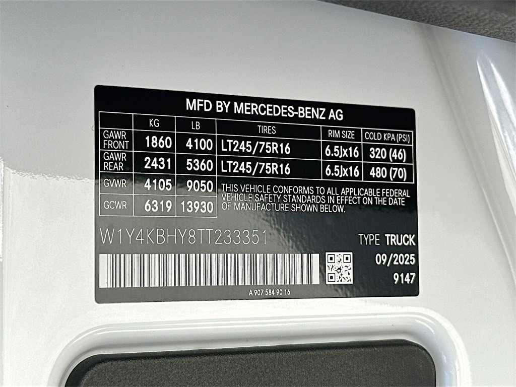 2026 Mercedes-Benz Sprinter Cargo Van Base - Photo 58