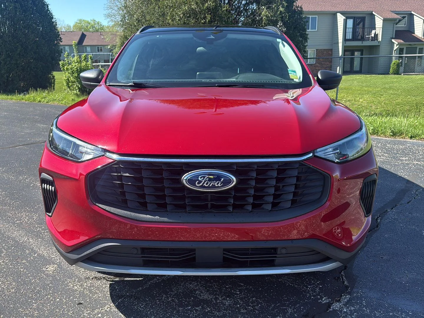 Used 2023 Rapid Red Metallic Tinted Clearcoat Ford Active image 2