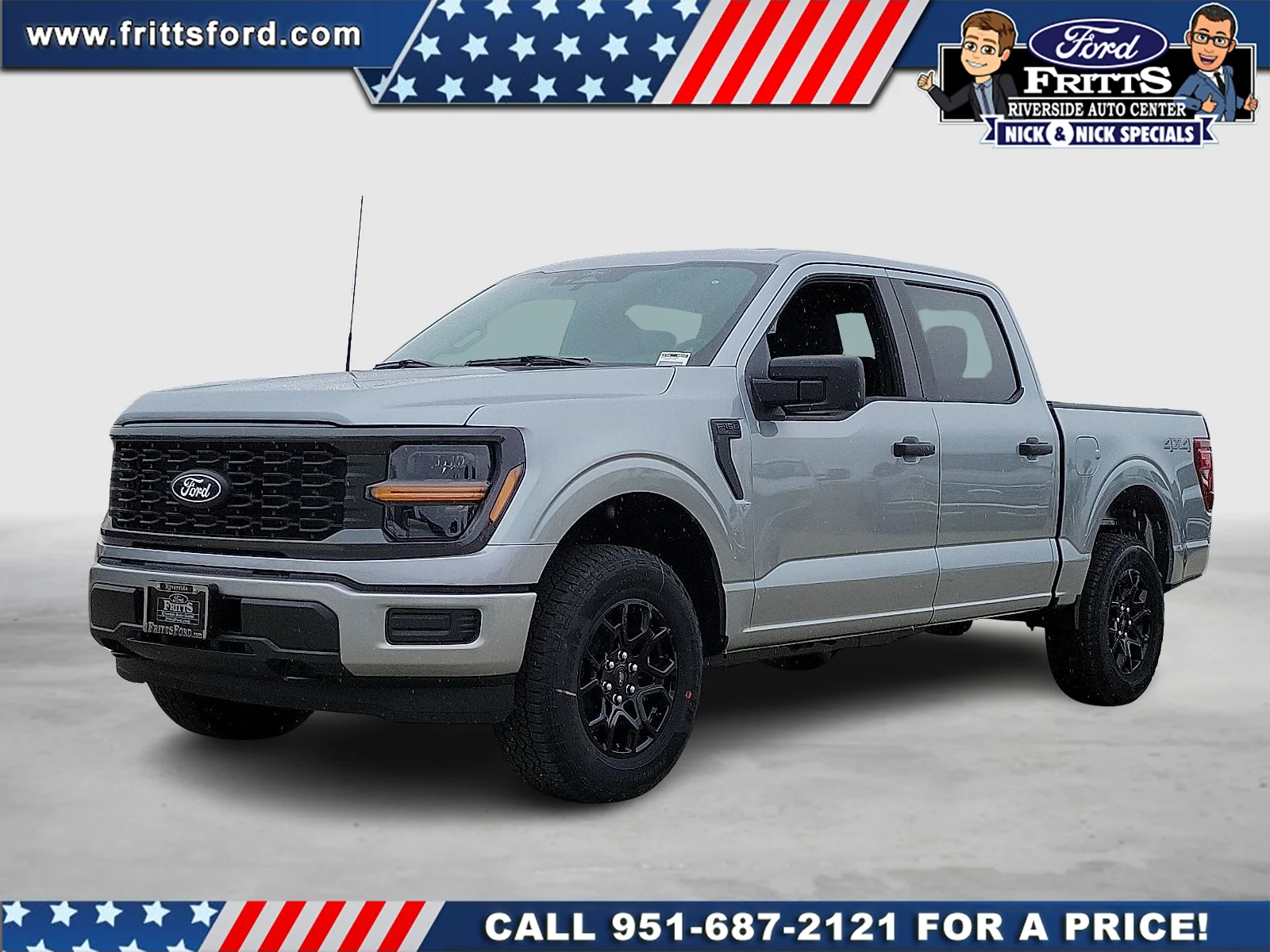 New 2026 Iconic Silver Metallic Ford STX® image 1
