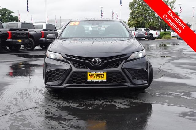 Certified Used 2024 Black Toyota SE image 3