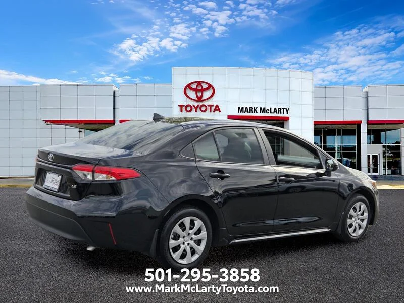 Used 2026 Midnight Black Metallic TOYOTA LE CVT image 5