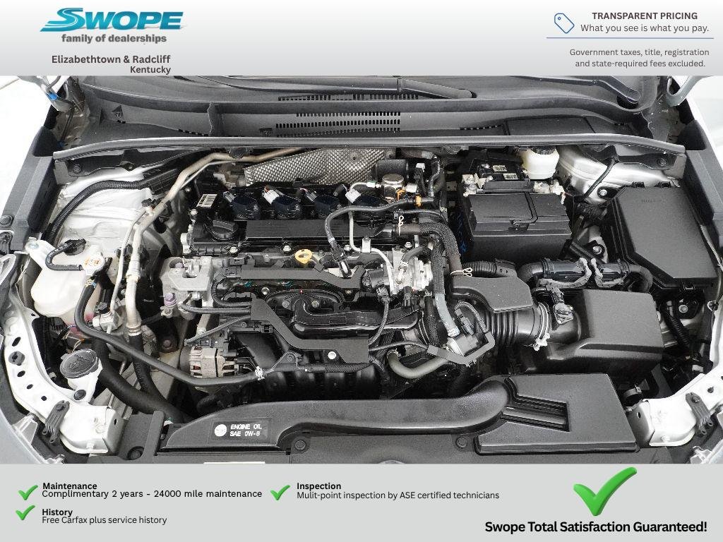 Used 2023 Classic Silver Metallic Toyota LE image 27