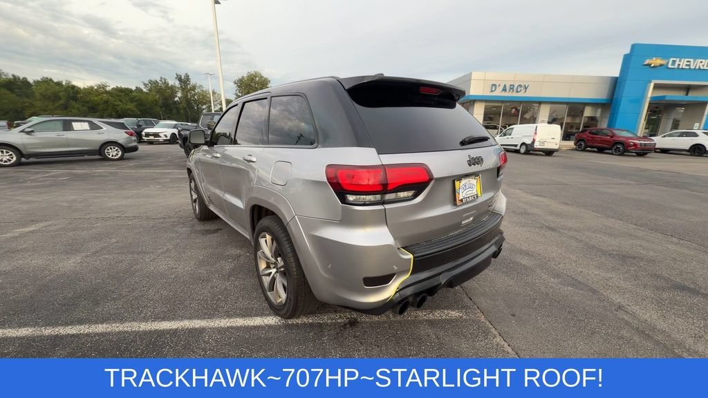 Used 2018 Silver Jeep Trackhawk 4x4 image 6