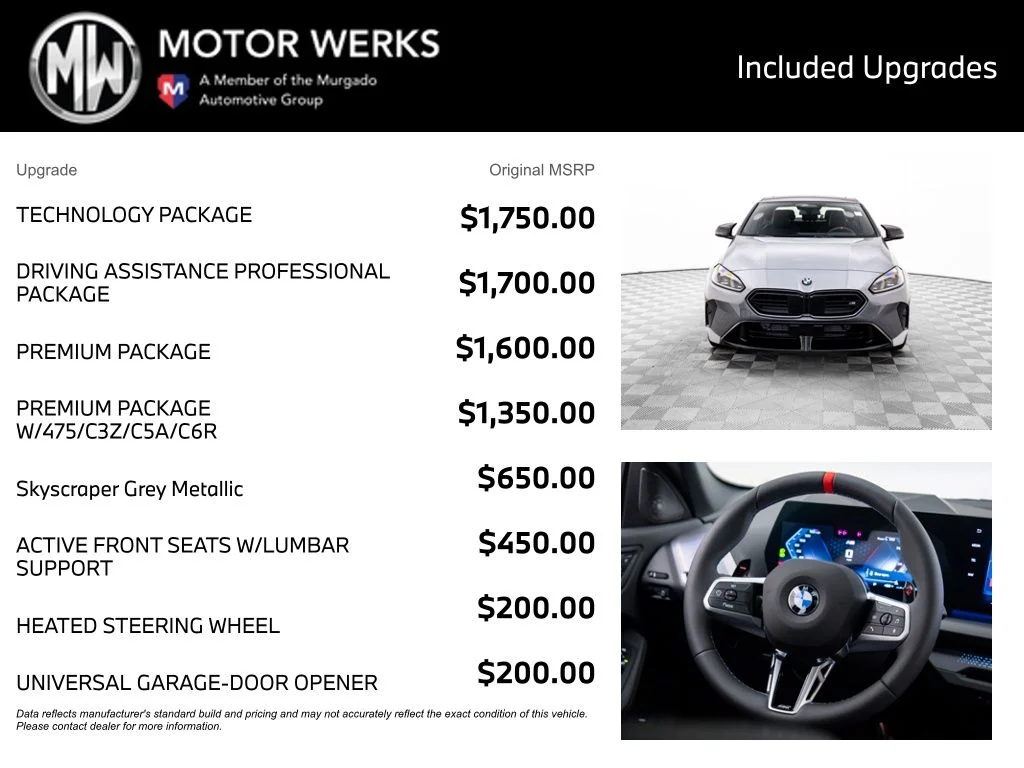 New 2026 Gray BMW M235i xDrive image 4