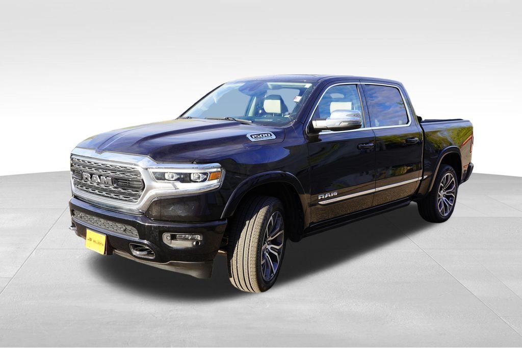 Certified Used 2024 Diamond Black Crystal Pearlcoat Ram Limited image 12