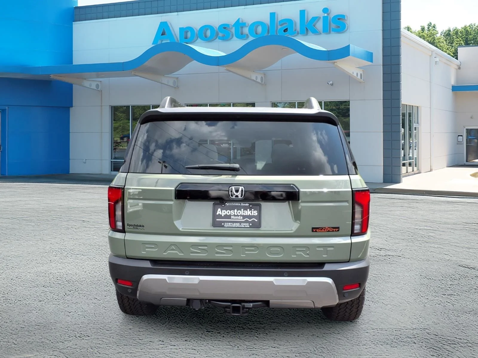 New 2026 Ash Green Metallic Honda TrailSport Elite image 4