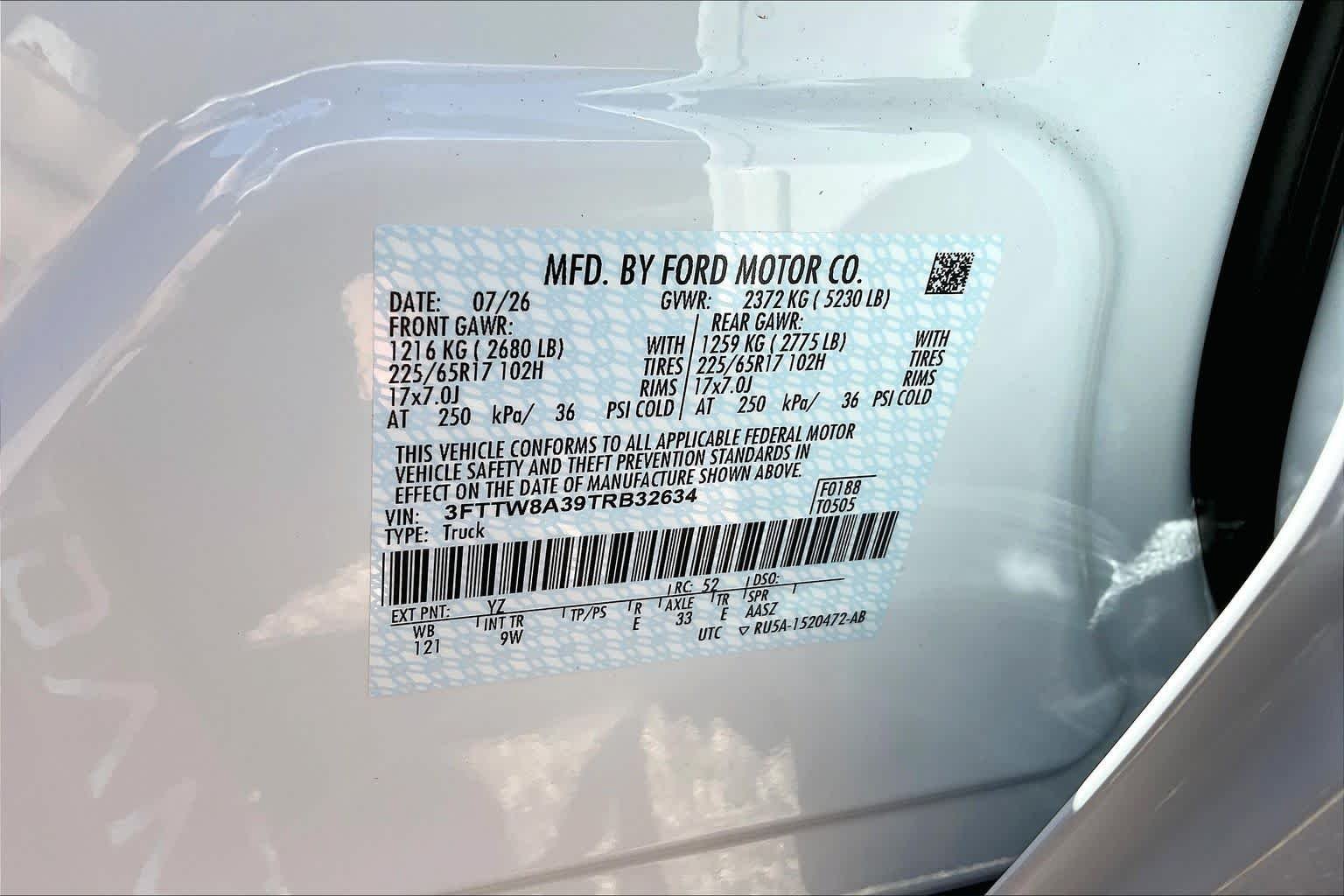 New 2026 Oxford White Ford XL image 21