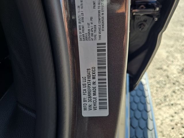 New 2026 Granite Crystal Metallic Clear-Coat Exterior Paint RAM Big Horn/Lone Star image 27