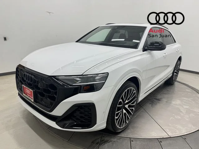 New 2026 White Audi 4.0T Prestige image 3