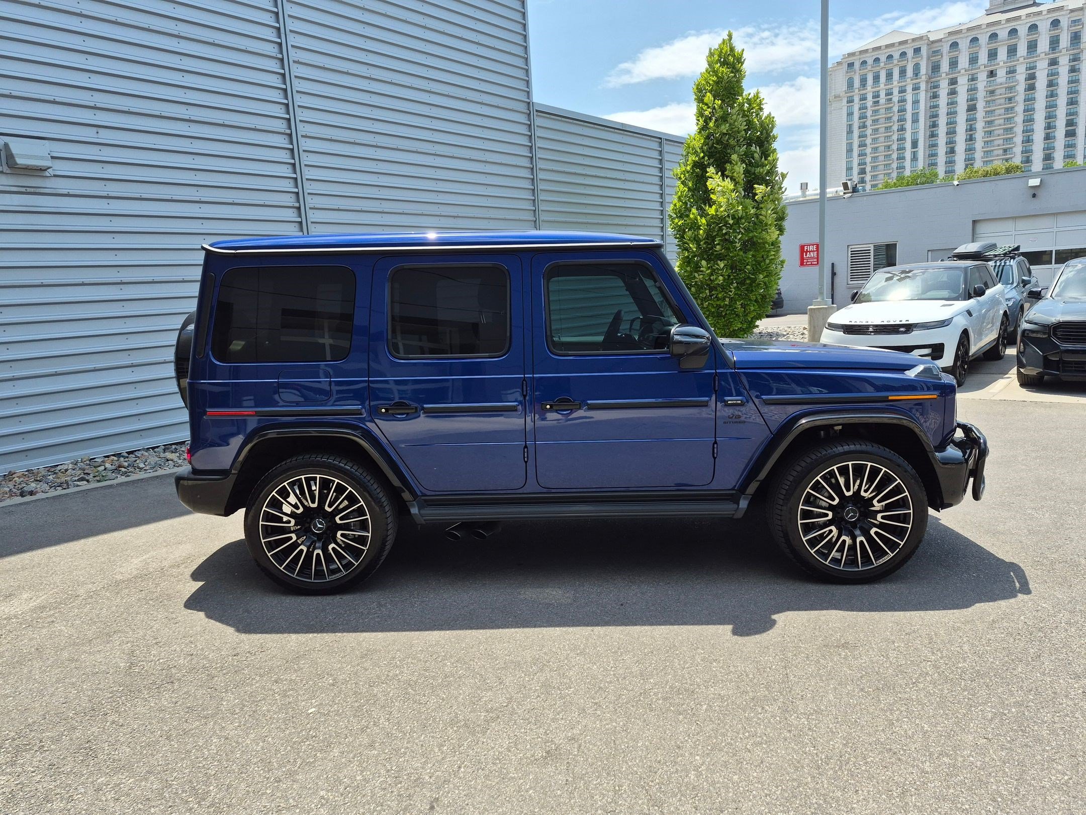Used 2025 Brilliant Blue Metallic Mercedes-Benz AMG® G 63 image 2