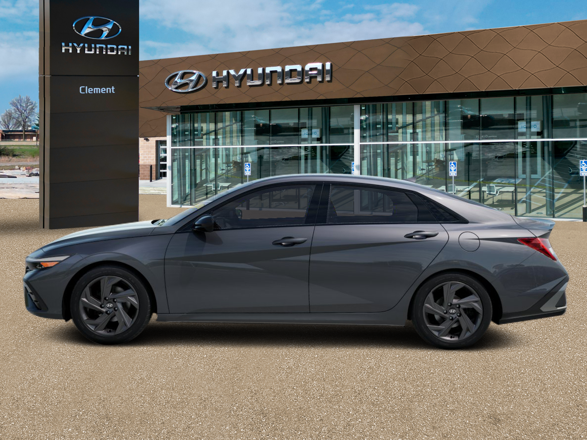 New 2026 Gray Hyundai SEL Sport Plus image 3