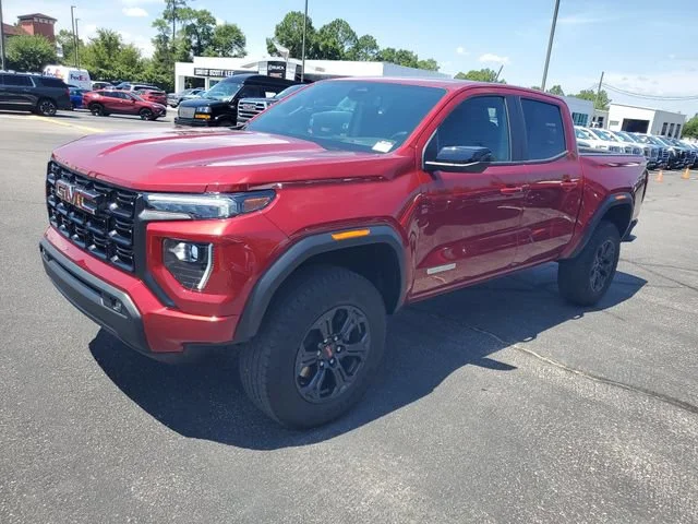 Used 2025 Volcanic Red Tintcoat GMC Elevation image 2