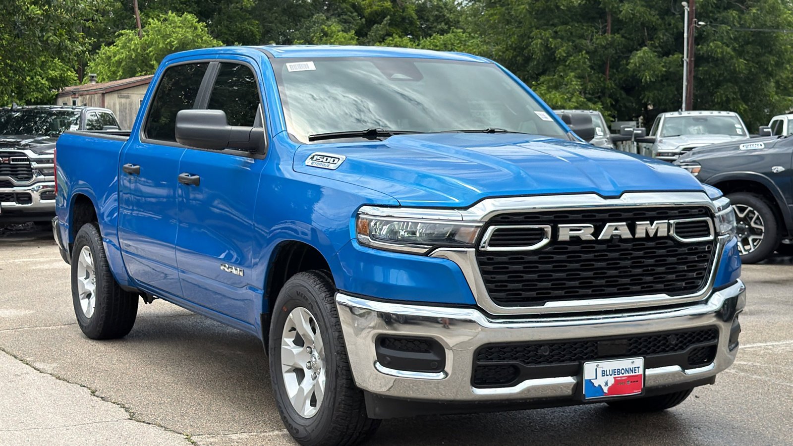 New 2026 Hydro Blue Pearl-Coat Exterior Paint RAM Tradesman image 3