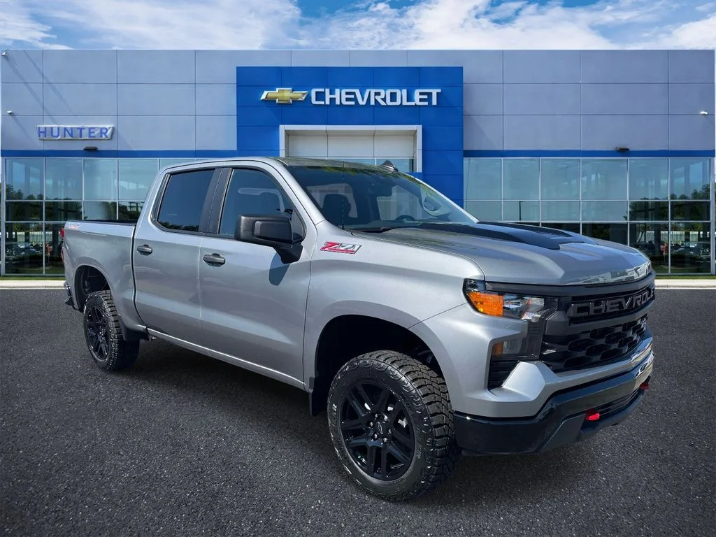 New 2026 Sterling Gray Metallic Chevrolet Custom Trail Boss image 1