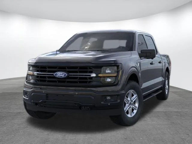 New 2026 Agate Black Metallic Ford XLT image 2