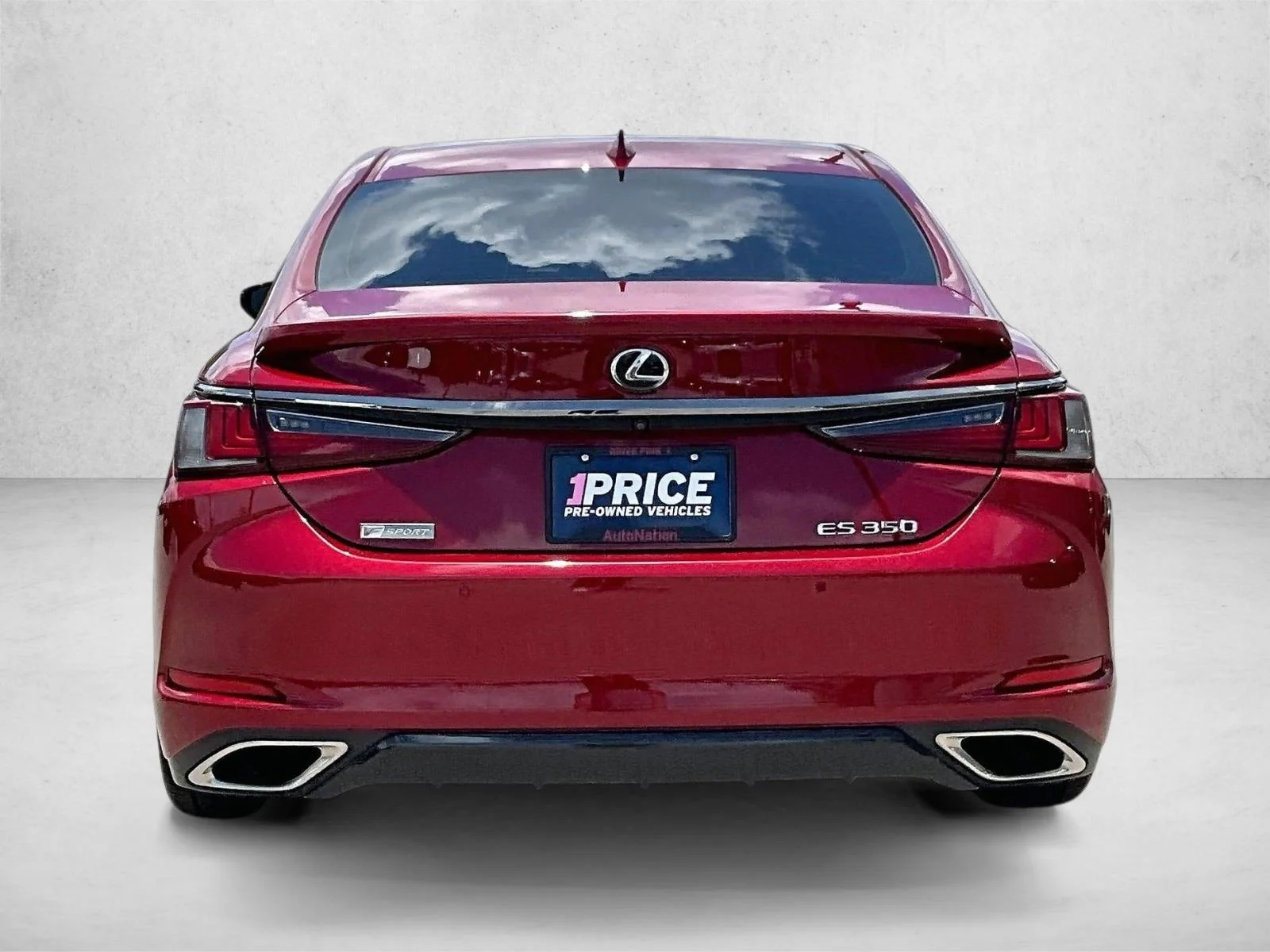 Used 2019 Red Lexus ES 350 F SPORT image 4