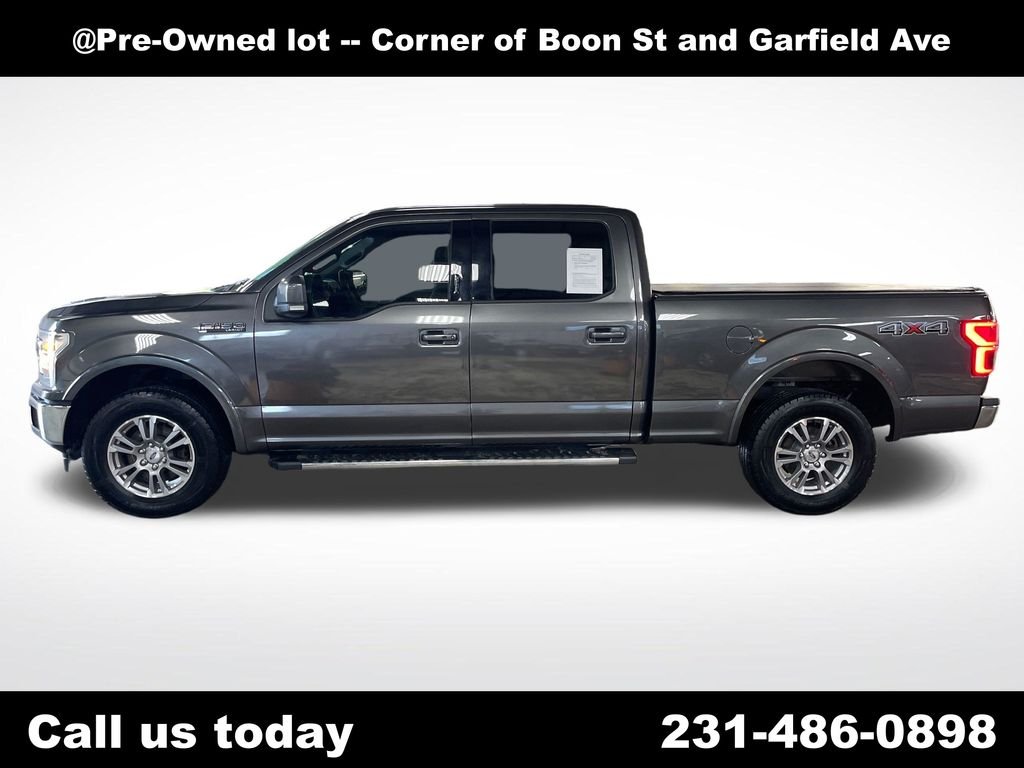 Used 2018 Gray Ford Lariat image 2