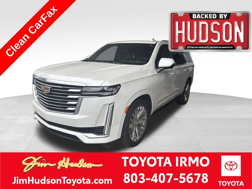 Used 2023 White Cadillac Premium Luxury Platinum image 1