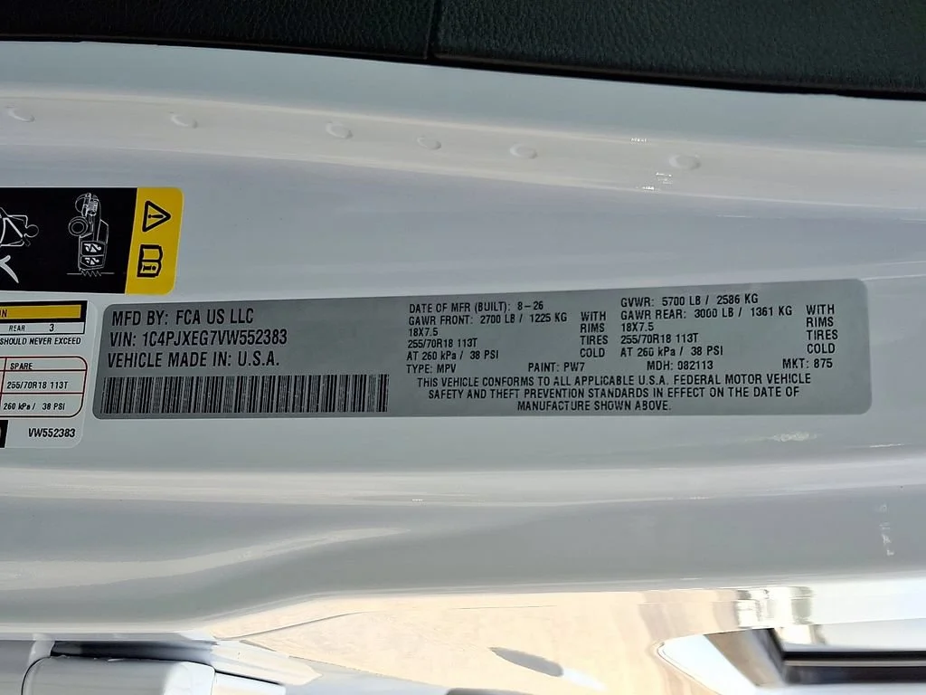 New 2027 Bright White Clearcoat Jeep Sahara image 19