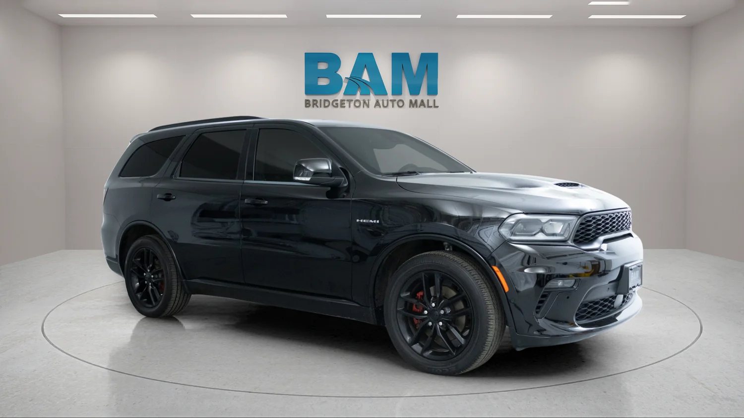 Certified Used 2023 Black Dodge R/T Premium image 1