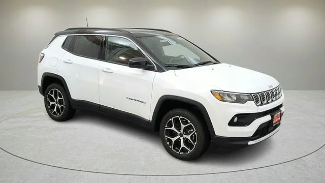 New 2026 Bright White Clear-Coat Exterior Paint Jeep Limited image 12