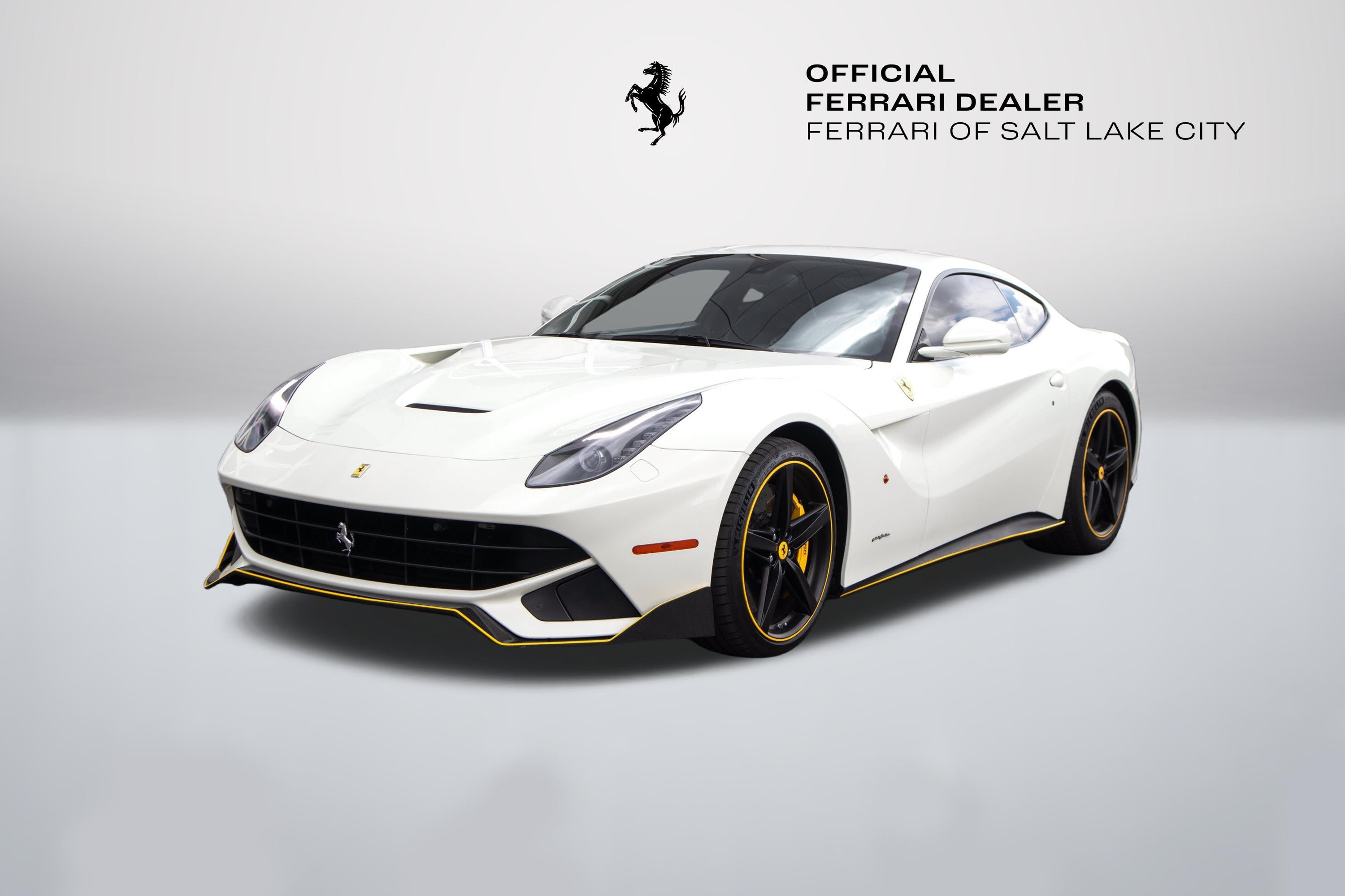 Used 2015 Bianco Avus Ferrari 2dr Cpe image 1