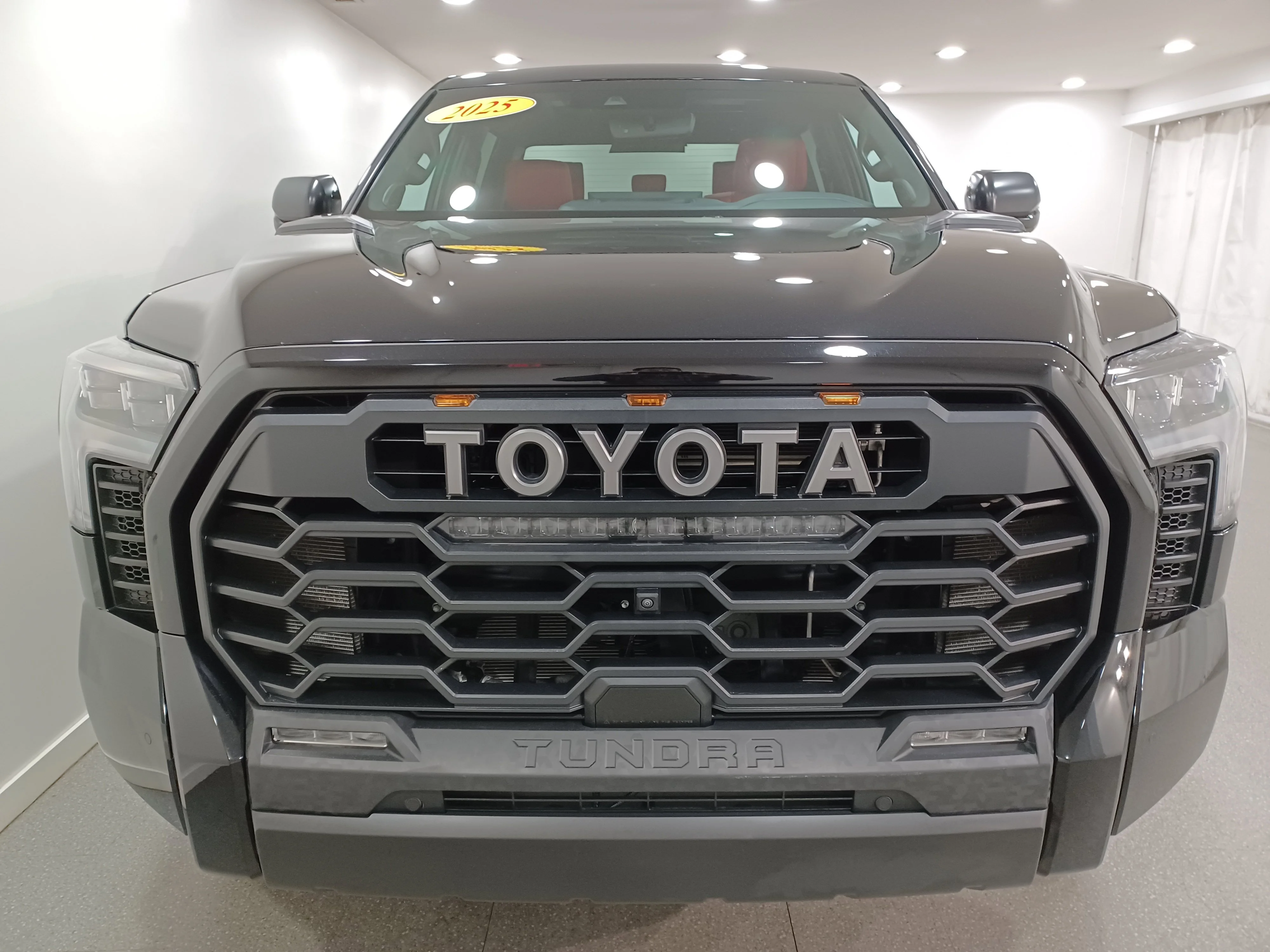 Certified Used 2025 Midnight Black Metallic Toyota TRD Pro Hybrid*i-FORCE MAX | 360 Cam | Pano Roof | Cooled Leather | Htd Wheel | Lane Keep Assist image 3