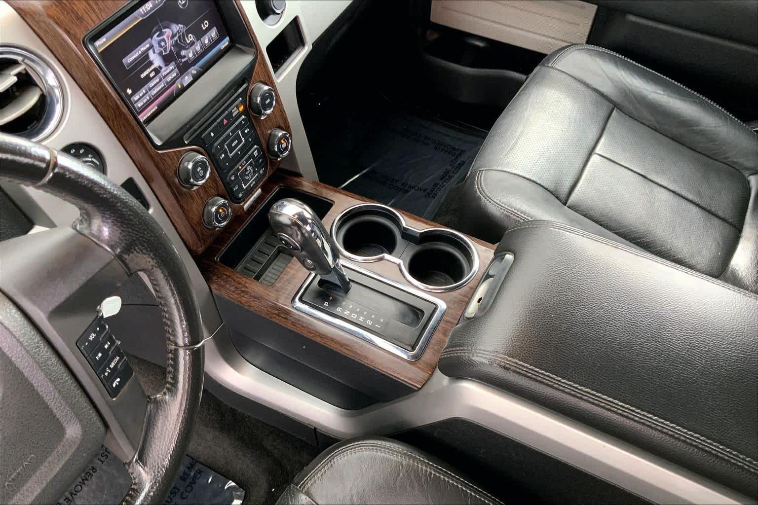 Used 2013 Tuxedo Black Metallic Ford Lariat image 16
