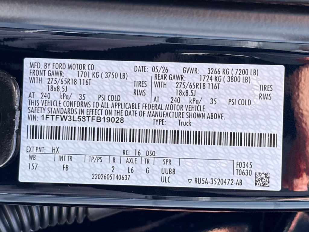 New 2026 Antimatter Blue Metallic Ford XLT image 29