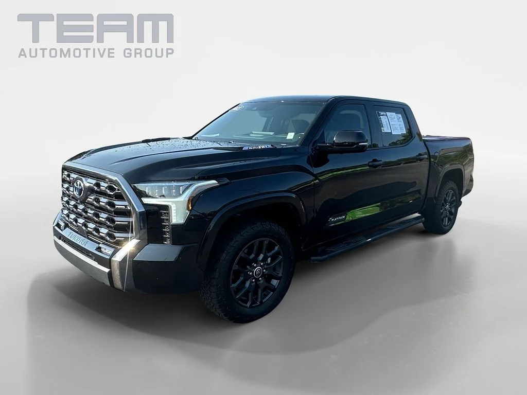 Used 2023 Black Toyota Platinum image 3