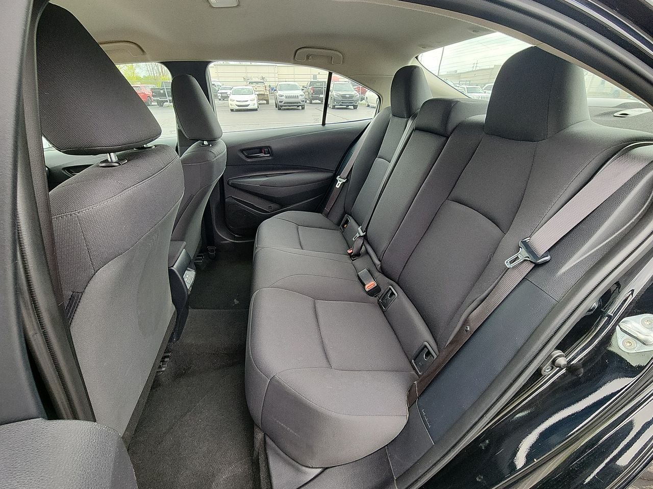 Used 2024 Midnight Black Metallic Toyota LE image 21