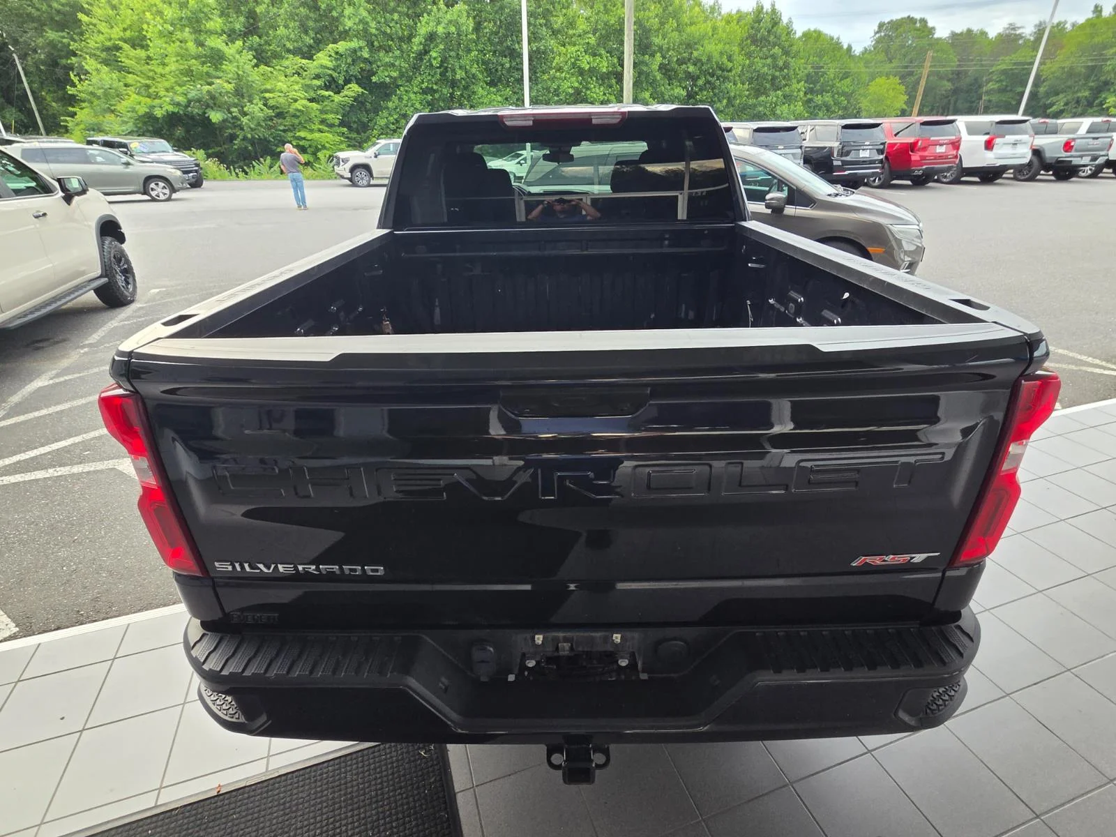 Used 2024 Dark Ash Metallic Chevrolet RST image 6