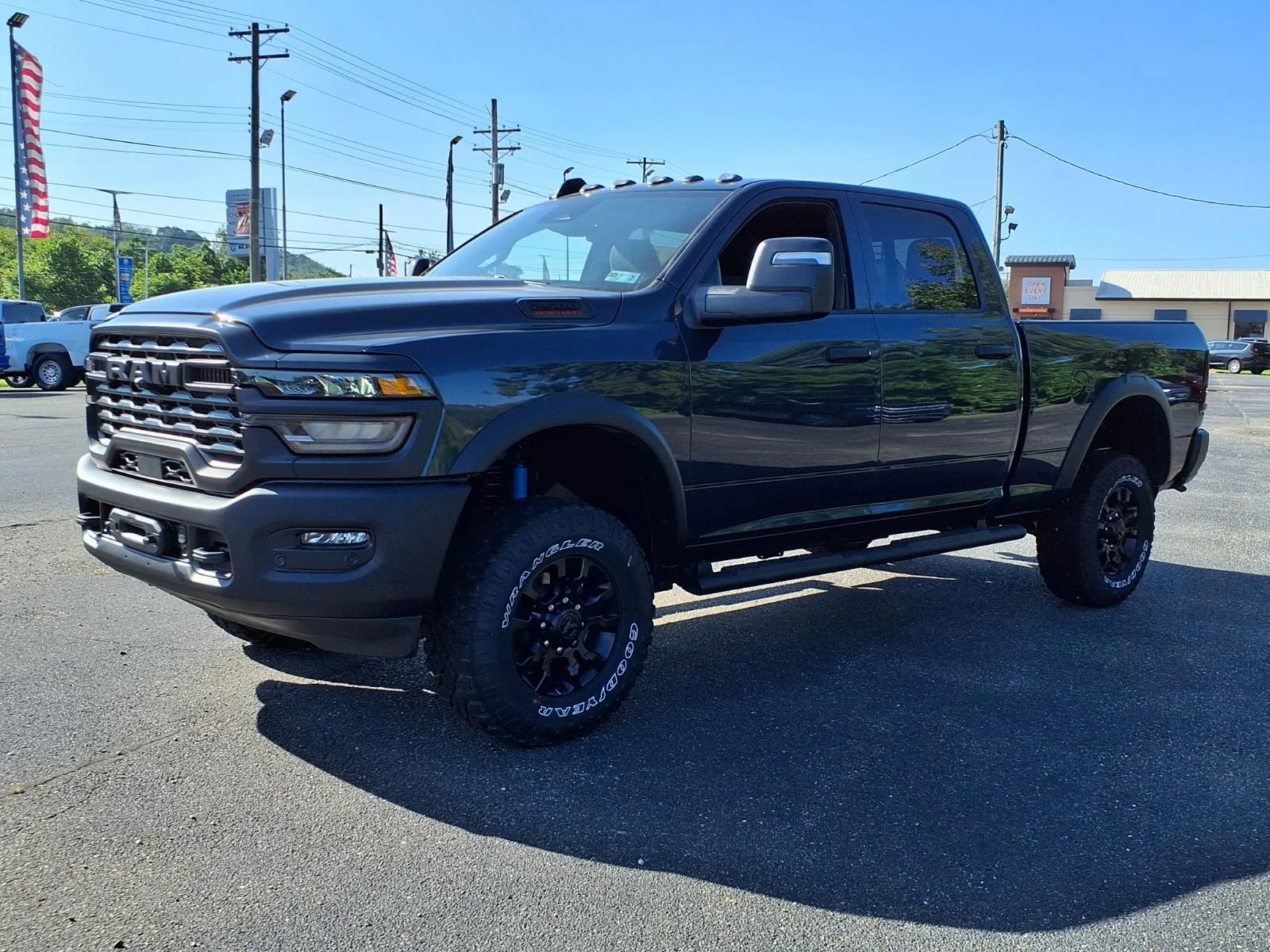 New 2026 Forged Blue Metallic Exterior Paint RAM Tradesman image 3