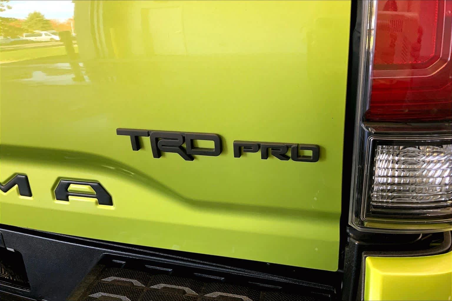 Used 2022 Electric Lime Metallic Toyota TRD Pro image 30
