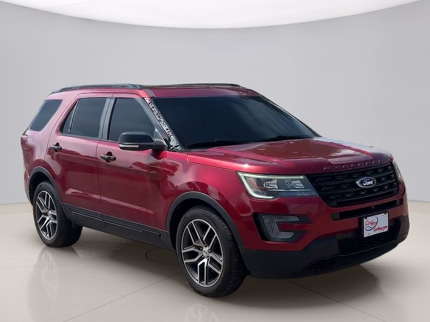 Used 2016 Red Ford SPORT image 7