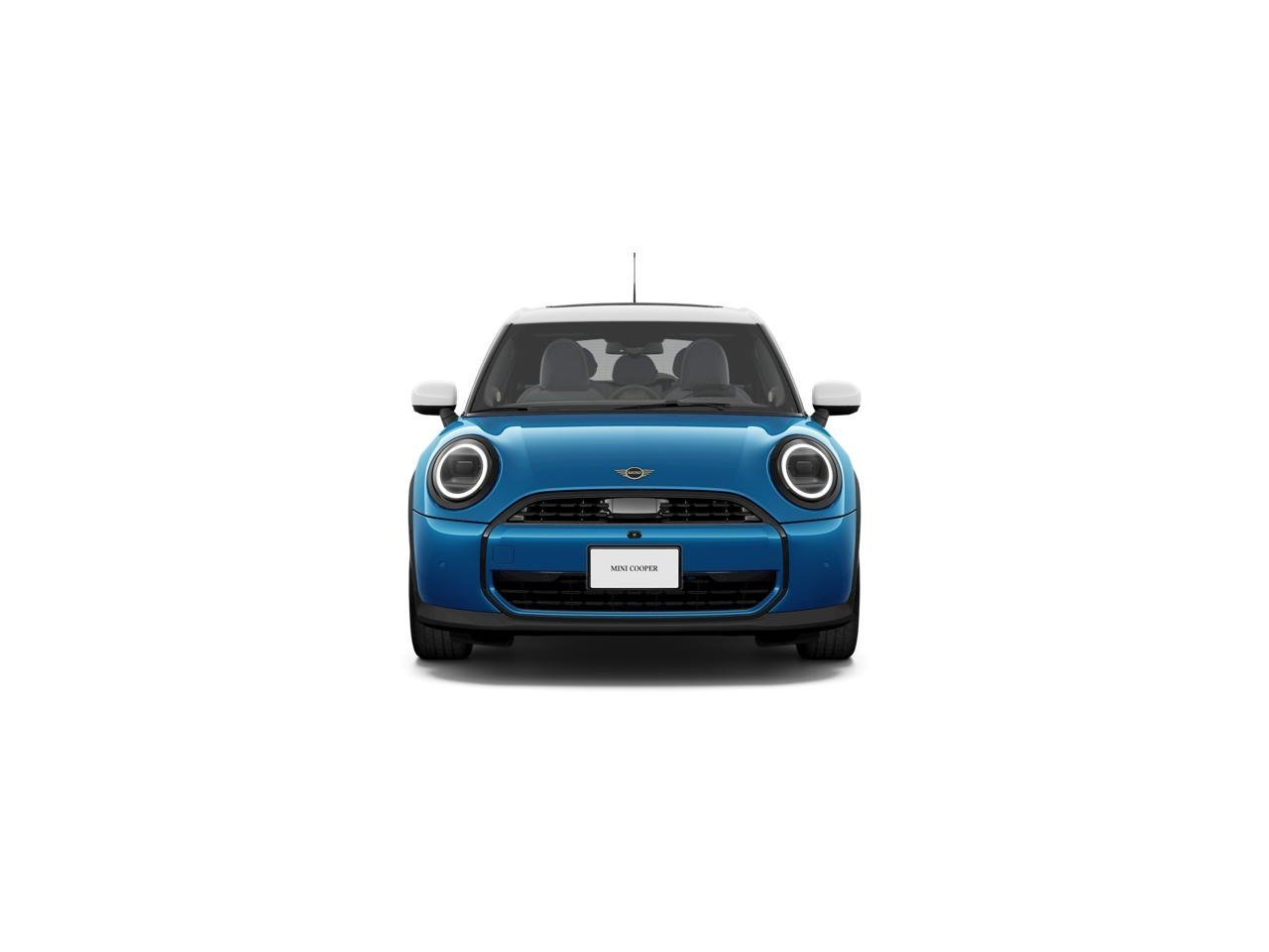 New 2026 Icy Sunshine Blue Metallic MINI Iconic image 2