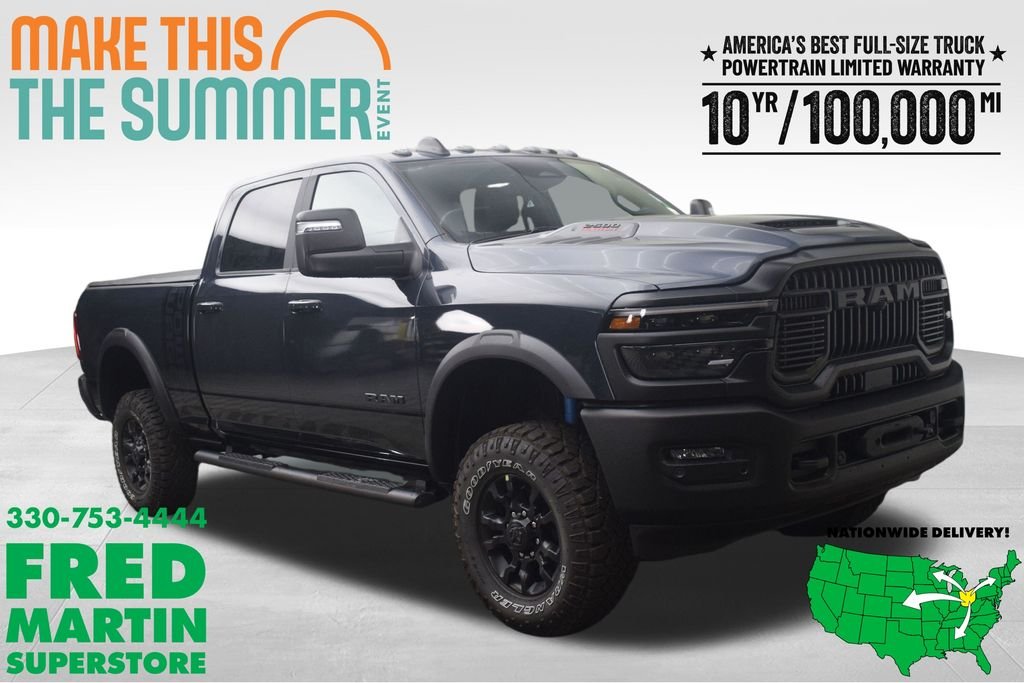 New 2026 Forged Blue Metallic Exterior Paint RAM Power Wagon image 1