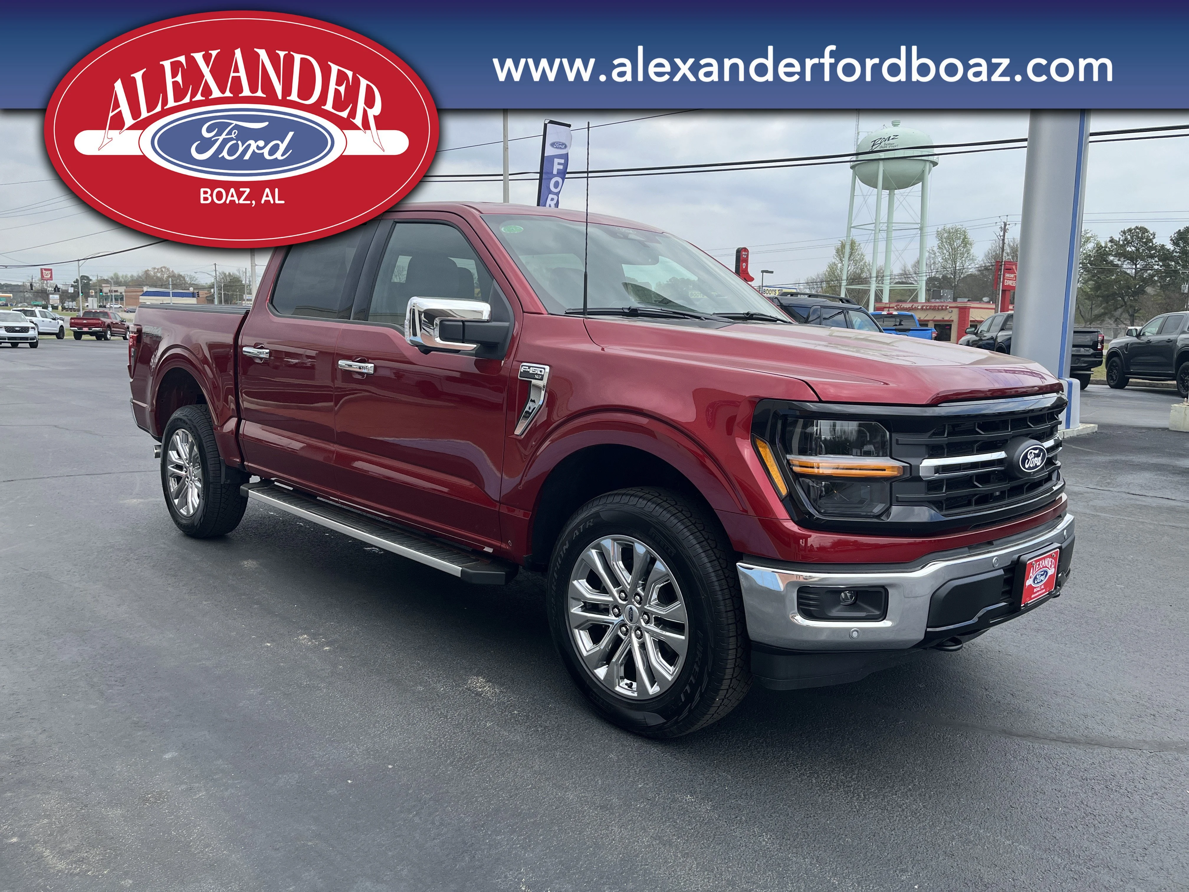 New 2026 Ruby Red Metallic Tinted Clearcoat Ford XLT image 3