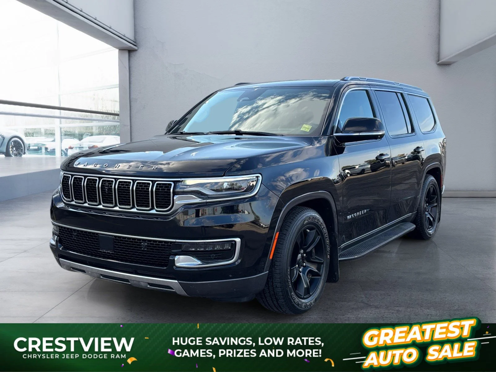 Certified Used 2022 Black Jeep Series III image 1