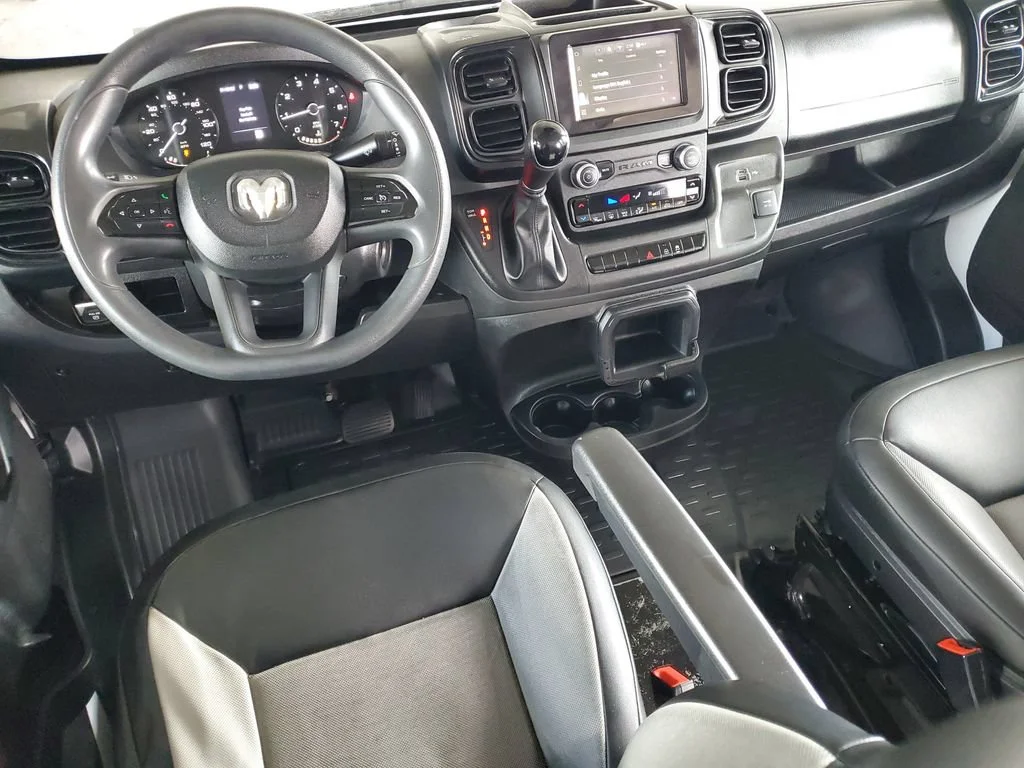 Used 2023 Bright White Clearcoat Ram High Roof image 13